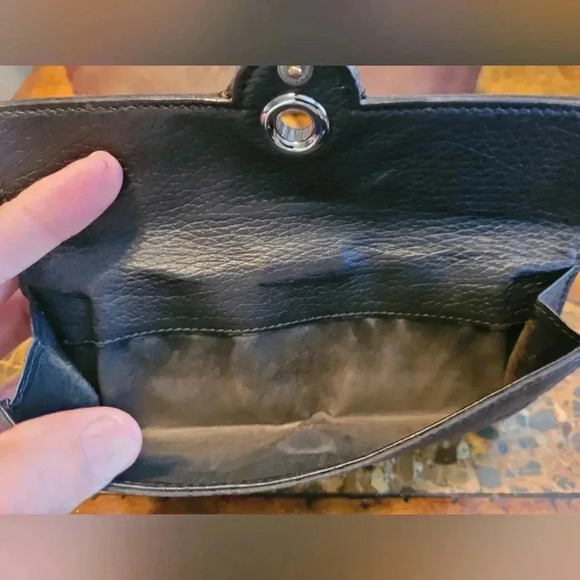 Gucci Black Monogram Clutch - Picture 7 of 9